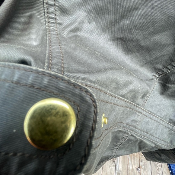 J.Crew Dark Olive Outerwear with Brass Accents - Picture 9 of 9